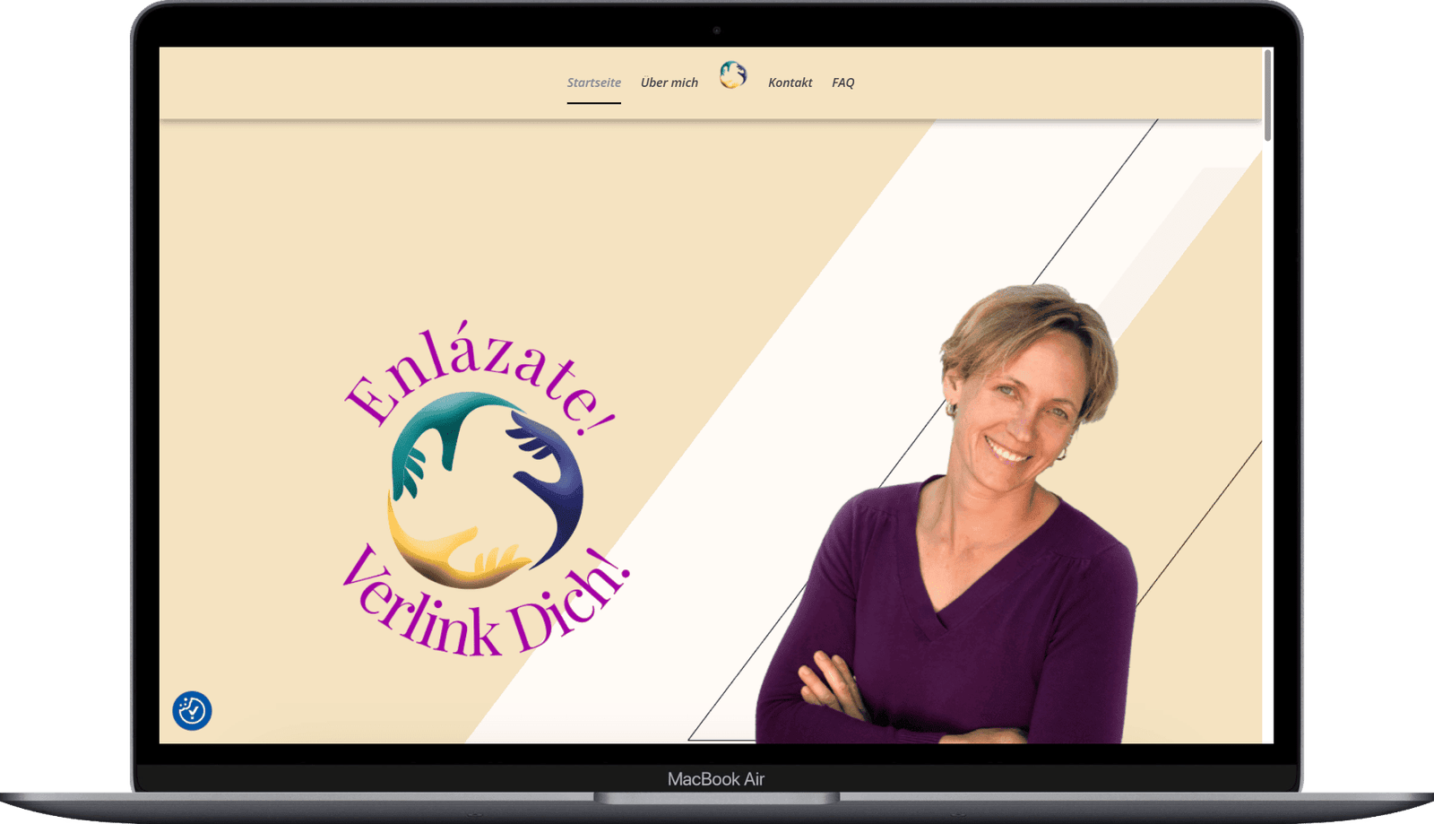 Screenshot von verlinkdich-lapalma.eu